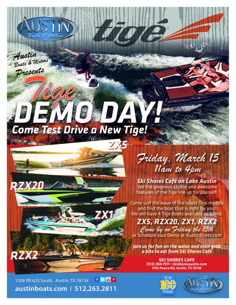 Join us March 15th for a Tige Demo Day Event!